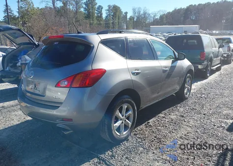 2009 Nissan Murano Sl from USA, damaged, VIN JN8AZ18U29W026573